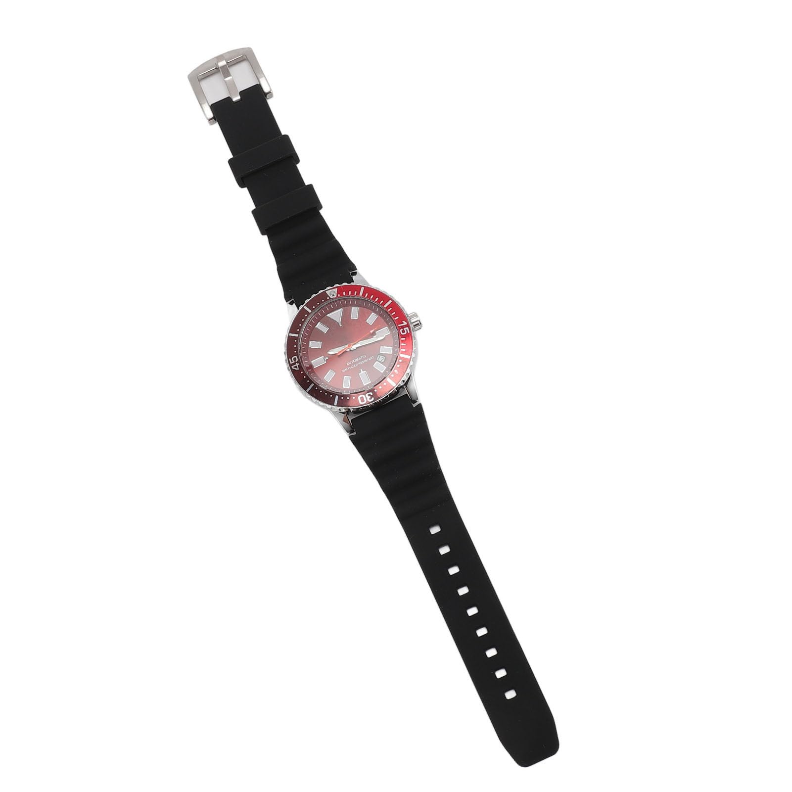 Reloj cronógrafo para hombre, analógico, luminoso, de aleación, con esfera grande, resistente a los arañazos, de lujo, para correr, deportes, pesca