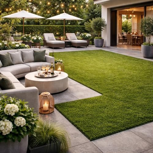 Tapis de pelouse synthétique 25mm rouleau 1x25m code 84822 - 6