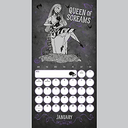 Asnl Calendrier 2023 2024 Official Nightmare Before Christmas 2022 Square Wall Calendar Gift With  Free Organising Stickers : Amazon.co.uk: Stationery & Office Supplies