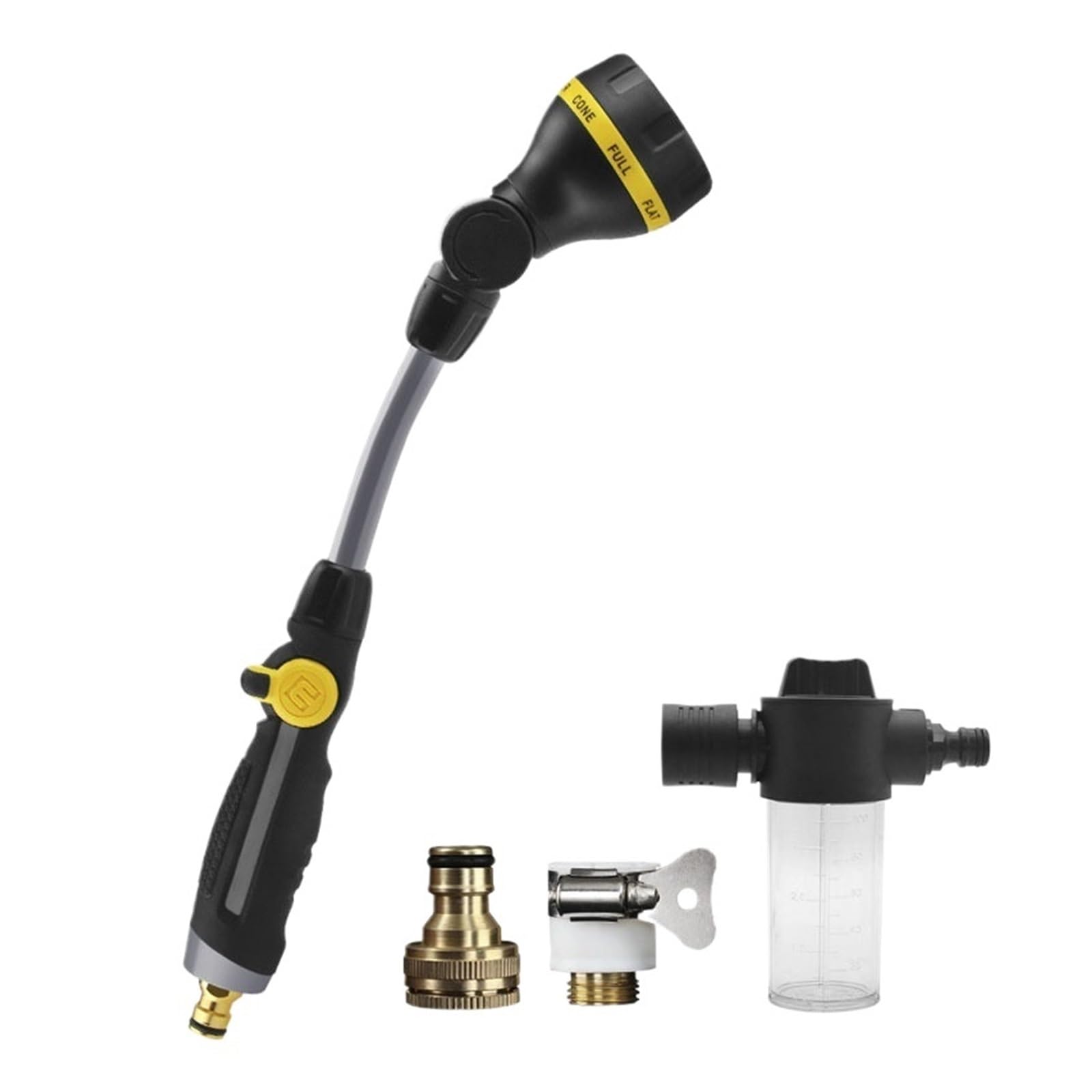 Lance Regolabili A 180° Pistola A Spruzzo For Acqua Di Lavaggio Ad Alta Pressione For Tubo Da Giardino Ugello For Irrigazione Strumenti For La Casa Sciacquare Il Pavimento Alta Pressione