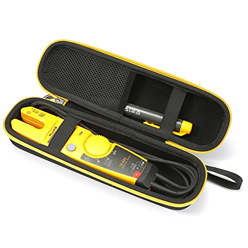 Image of RAIACE Hard Carrying Case for Fluke T5-1000 /T5-600 Electrical Voltage, Continuity and Current Tester - Black