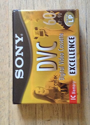 Sony Mini DV with IC Chip 60 min   Cinta de audio/video (60 min)