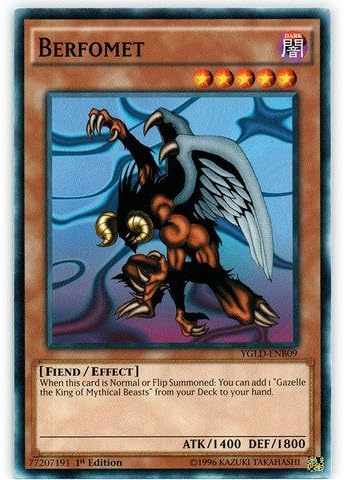 YU-GI-OH! - Berfomet (YGLD-ENB09) - Mazos legendarios de Yugi - 1ª Edición - Común
