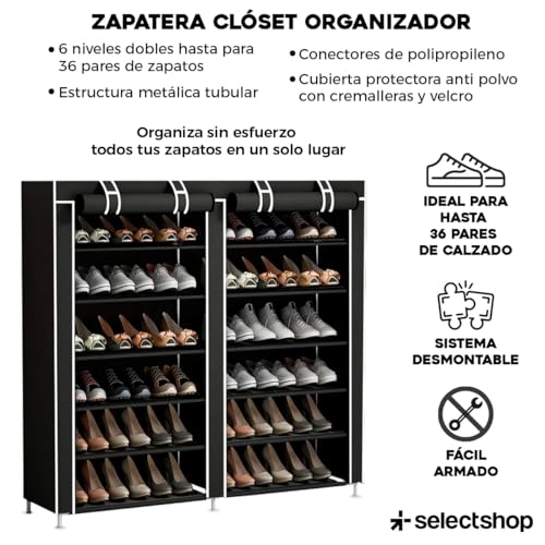 Mejores precios y opiniones de Zapateras con cubierta de tela - los mas comprados. 14 Imagen adicional