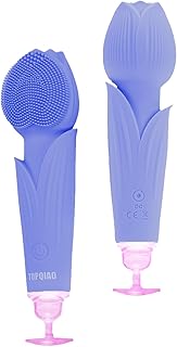 Blue Tulip - Cepillo de limpieza facial de si...