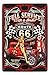 SIGNCHAT Plaque en métal avec Inscription en Anglais « Full Service Route 66 Pin Up Girl with Smile » 20 x 30 cm