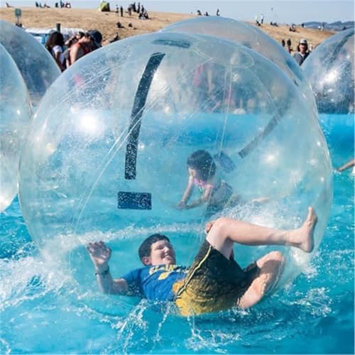 Bola inflable gigante para caminar sobre agua piscina playa con inflador eléctrico