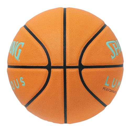 Ballon de basket-ball Spalding n°7 en cuir synthétique durable