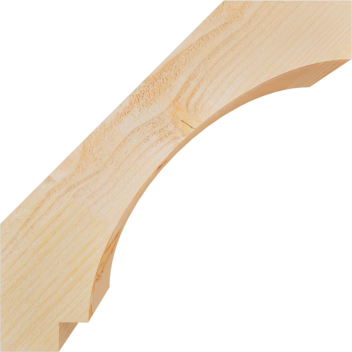 Ekena Millwork BRC06X20X20IMP00RDF 6"W x 20"D x 20"H Imperial Rough Sawn Knee Brace, Douglas Fir