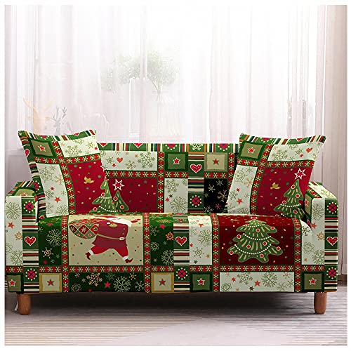 Housse de canapé de Noël extensible pour protéger et décorer votre fauteuil - 2