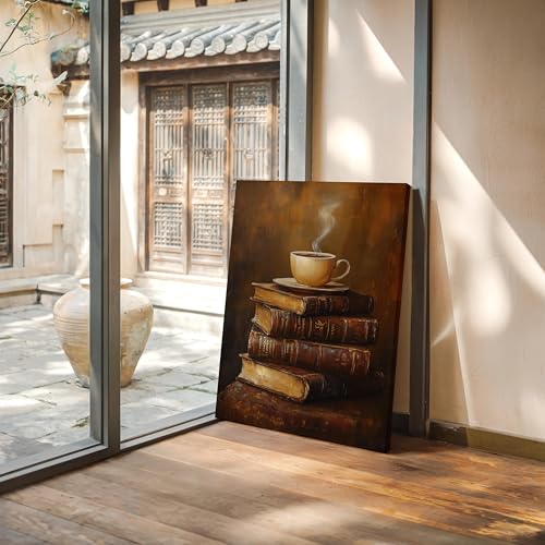 Décoration murale salon tableau toile vintage pour mur vide - 3