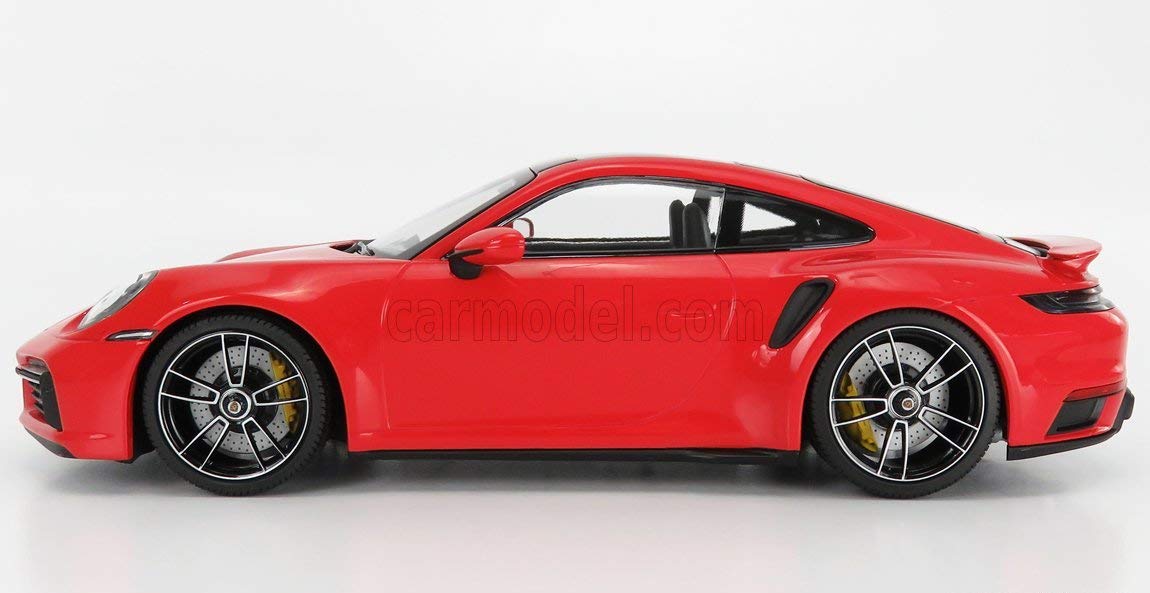 Amazon | ミニチャンプス 1/18 ポルシェ 911 992 ターボS 2020 レッド