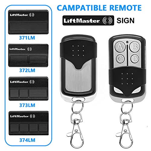 KingYH 2 Pezzi Telecomando Universale per Garage