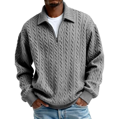 Pull marin homme style nautique classique tricoté en maille douce et robuste