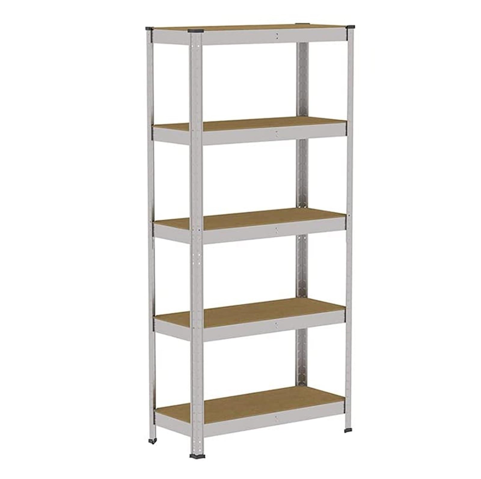 Scaffali in Metallo per Garage Scaffalatura in Metallo Resistente, Regalo di Natale di Halloween Fai-da-Te for Garage, Officina, Magazzino(150H 70W 30Dcm Gal)