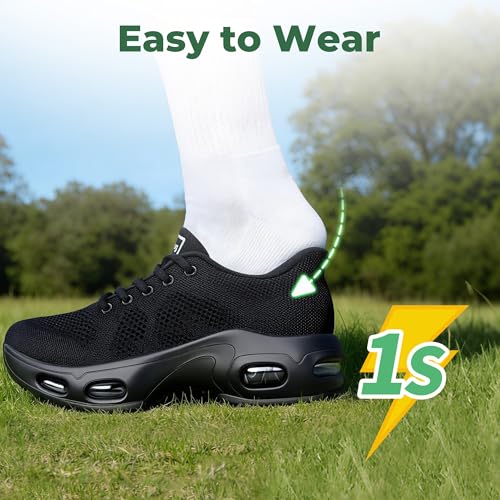 Image of Women's Sneakers Slip on Walking Tennis Shoes Easy to Wear