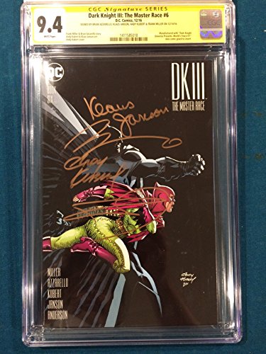 FRANK MILLER 4x SIGNED DK III The Master Race CGC 9.4 Andy Kubert Brian Azzarello Klaus Janson