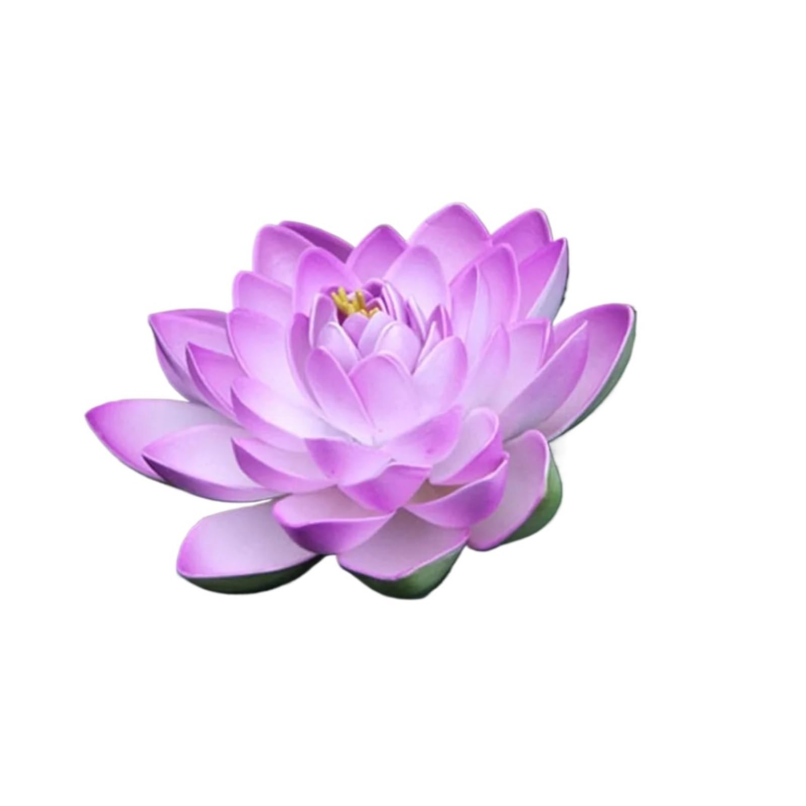 Artificial Water Lily 18cm Artificial Floating Water Lily Lotus Leaf Flower Pond Aquarium Decoration Micro Landscape Garden Decor for Garden