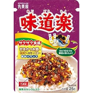 丸美屋食品工業 味道楽(ふりかけ) 25g×10個" 