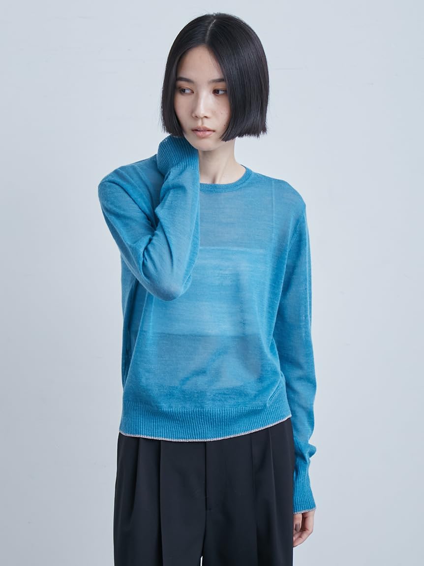 [ミースロエ] シアーアルパカニット MWNT254068 レディース