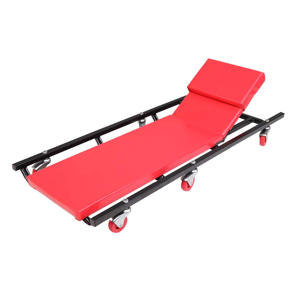 Buy 40" Mechanics Creeper Rolling Seat Auto Car Shop Garage Repair Work