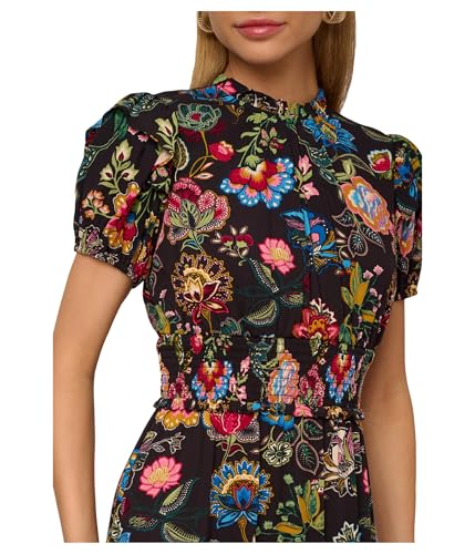 Image of Adrianna Papell Printed Midi Dress
