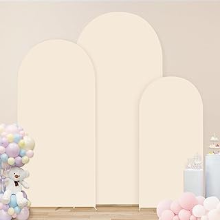 Wedding Arch Cover Panel, Wedding Arch Stand Covers, Arch Cover Backdrop Fabri, Arch Stand Covers Round Top Chiara, Arch Backdrop Cover for Birthday Party Ceremony Banquet Decoration