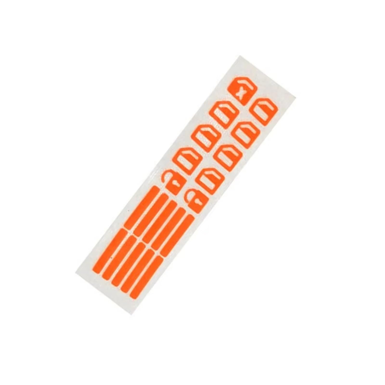 Repair Night Glowing Car Button Luminous Sticker Waterproof Fluorescent Cars Lifter Interior Stickers Wear Resistant