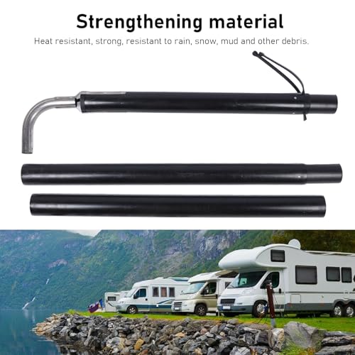 Generator Exhaust Venting System for RV, Reducing Noise, Generator Exhaust Extension Replacement, Rain, Snow, for Gen Turi RV by Aramox - Image 5
