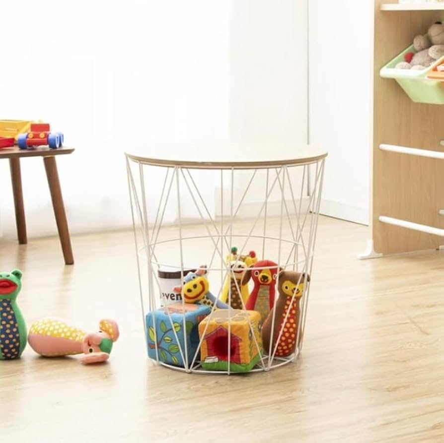 まとめて★木製収納ボックスサイドテーブル、ピッチャー、バケツ＆カゴ、タオル 楽天市場】収納バスケット L 10L 幅29×奥行27×高さ27cm 簡易