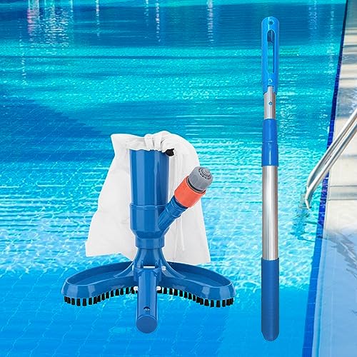IEUDNS Aspirador de pó de piscina com escova ferramenta de manutenção de cabeça de sucção para banhe