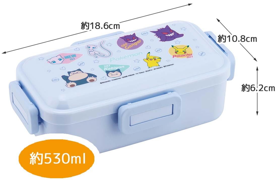 Amazon｜スケーター(Skater) 弁当箱 530ml 1段 女性 日本製 汁漏れし