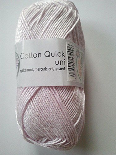 Ovillo de lana de algodón de Gründl Quick uni