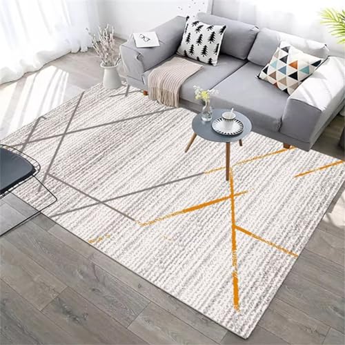 Tapis d'éveil lavable et antidérapant design géométrique gris 70x140