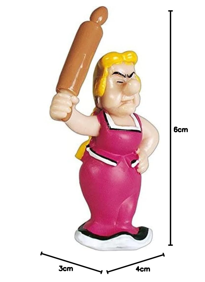 Plastoy - 60511.0 - Figurine Astérix - Bonnemine - Rouleau à Pâtisserie - 2