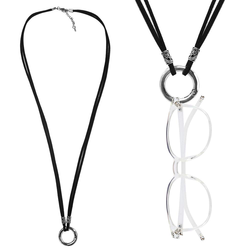 TERAISE Eyeglass Necklace Classic Fashion Metal Ring