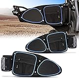 SUPAREE Side Door Bags for RZR, UTV Front Door Side Storage Bag Set with Knee Pad Keychain for 2014...
