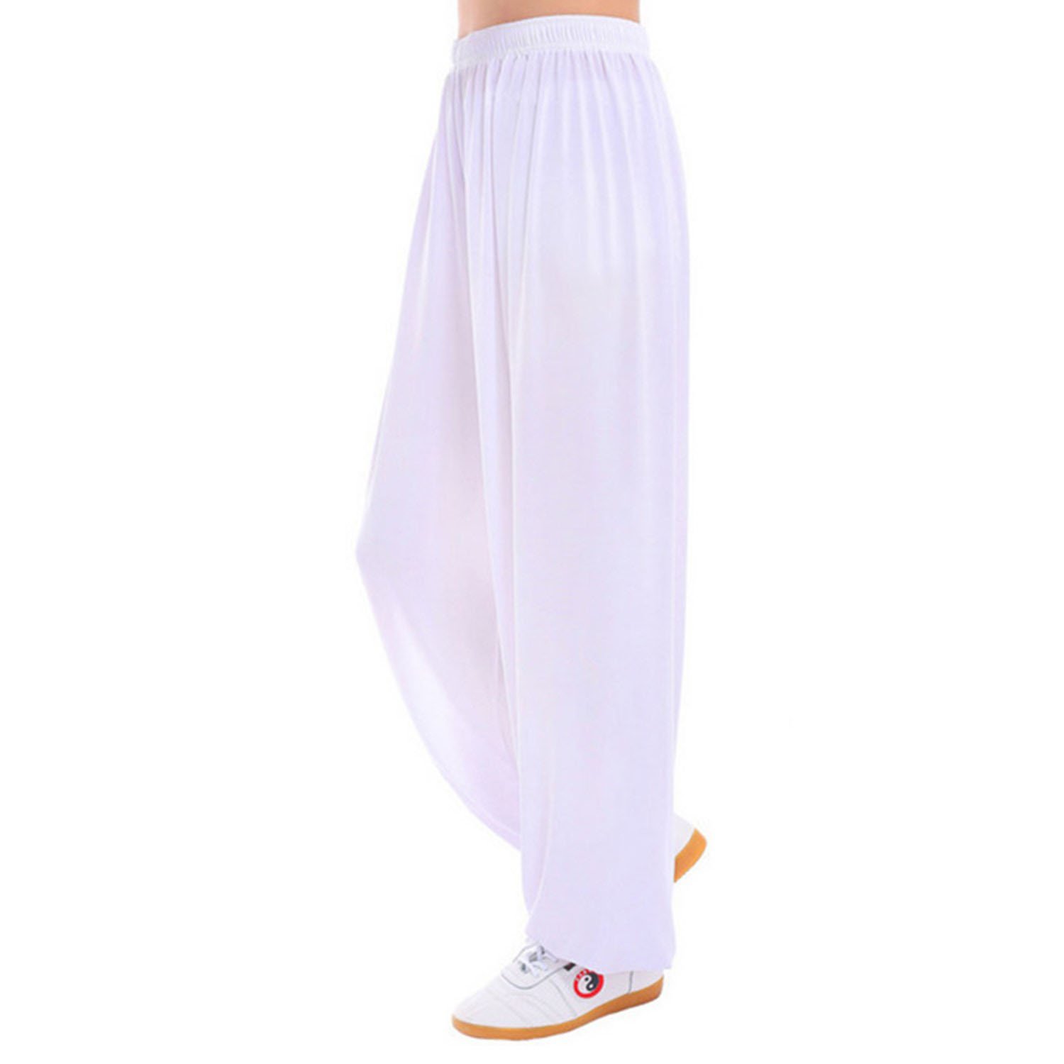 MESHIKAIER Pantalon sarouel super doux pour homme - Pantalon de loisirs - Pantalon bouffant - Pantalon de yoga - Pantalon de sport pour 4 saisons