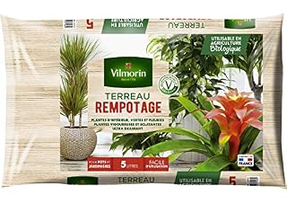 Vilmorin terreau rempotage intérieur prêt à l’emploi 5 L