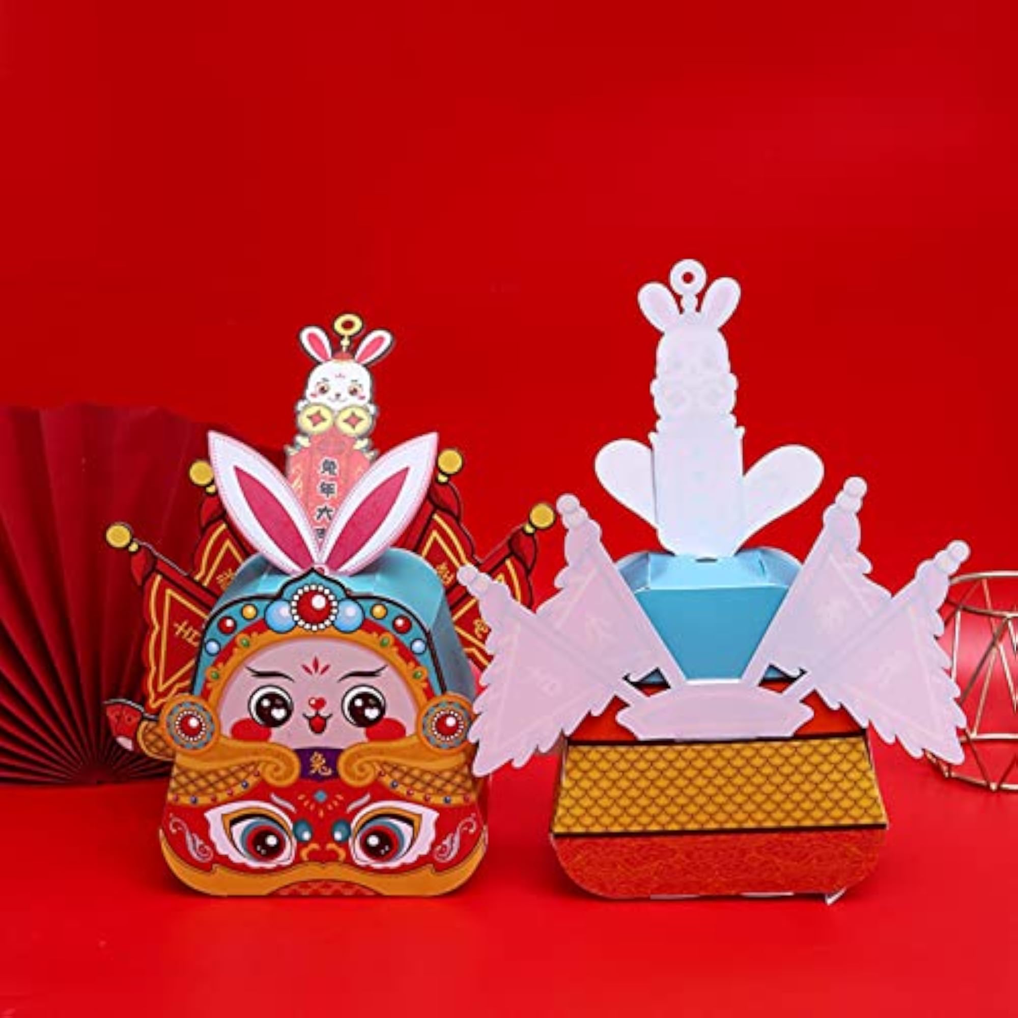 DIY Rabbit Lantern Making Material for Spring Festival