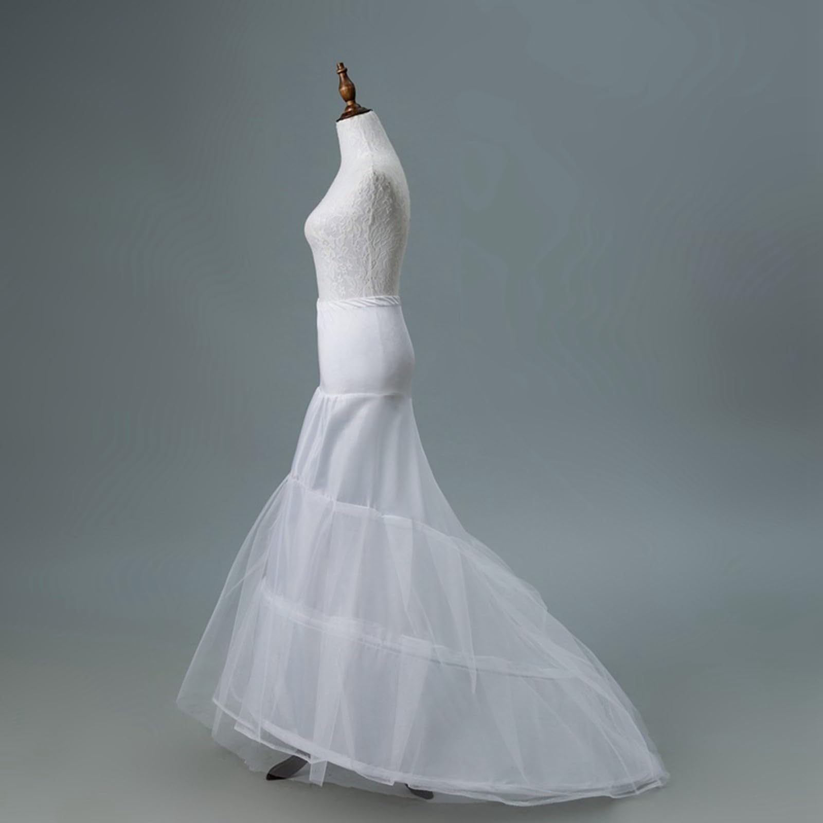 Carnaval Jupe courte femme mode décontractée robe de mariée blanche adulte mince longue ligne A Traîne robe à pompon 2026