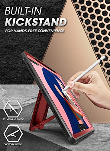 Image of SUPCASE for iPad Pro 12.9 inch Case 2022 /2021 /2020 with Pencil Holder Ruddy