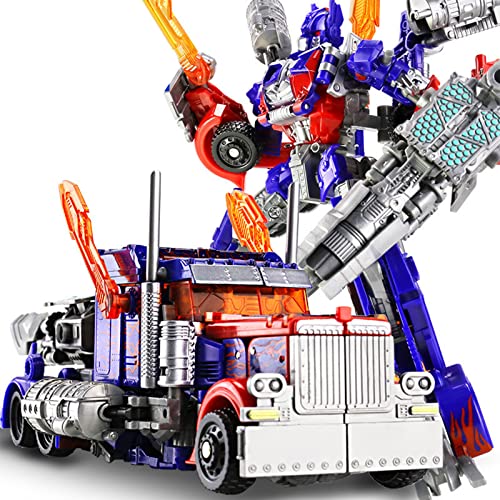 Los Transformers Playset, Los Transformers Optimus Prime+ Arma, Transformers Coche Juguete, DíA De Los NiñOs Navidad CumpleañOs Regalo, para Todos Los NiñOs