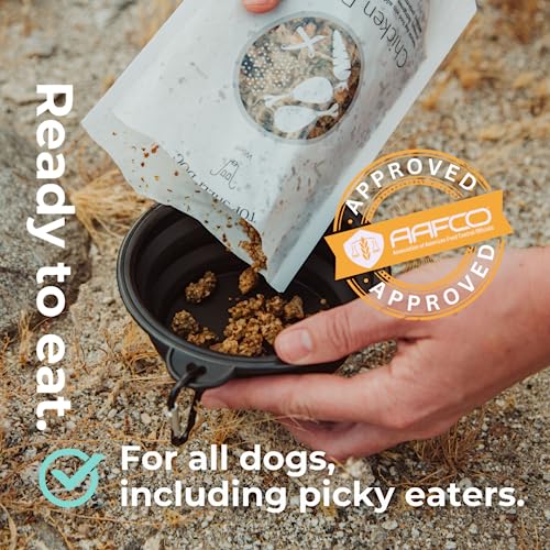 Top Shelf Dog Chicken Dinner Meal I All Natural Fresh Human Grade Pre Made Dog Food Topper I Mixer, Treat, Additive For Nutrition For Picky Eaters, Puppies, Senior Dogs, Gluten Free (30 X 8Oz Pouches) #TOP3