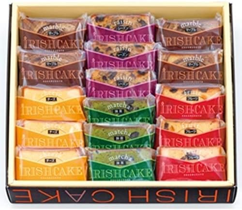 Amazon 新宿 中村屋 アイリッシュケーキ アソート 詰め合わせ 8個入り 国産もち米あられ1個セット 中村屋 ケーキ 洋菓子 通販