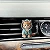 Cute Cat Car Air Freshener Vent Clips, Refillable Aromatherapy Diffuser for Vehicle #4