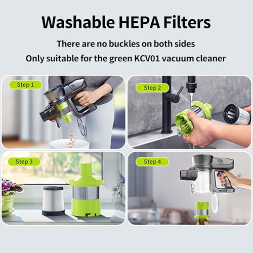 Listado de Filtros para aspiradoras verticales al mejor precio. 18 Filtros para aspiradoras verticales marca kalado (2)