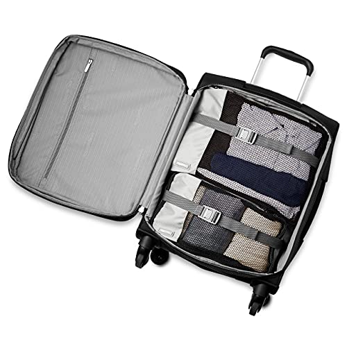 Amazon Basics 21-Inch Softside Spinner, Black #TOP2