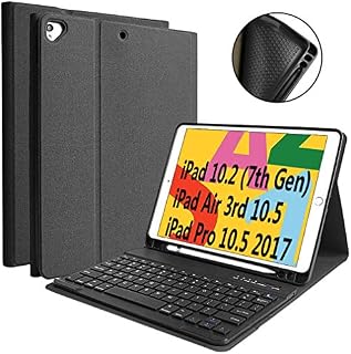 iPad 7th Generation Case Keyboard 10.2" 2019, Keyboard Case for iPad Air 3