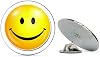 Smiley Face Metal 0.75 Lapel Hat Pin Tie Tack Pinback
